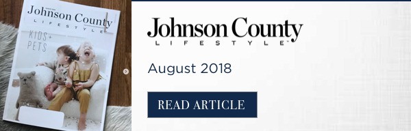 Johnson County Lifestyle August 2018 - Nest Interiors